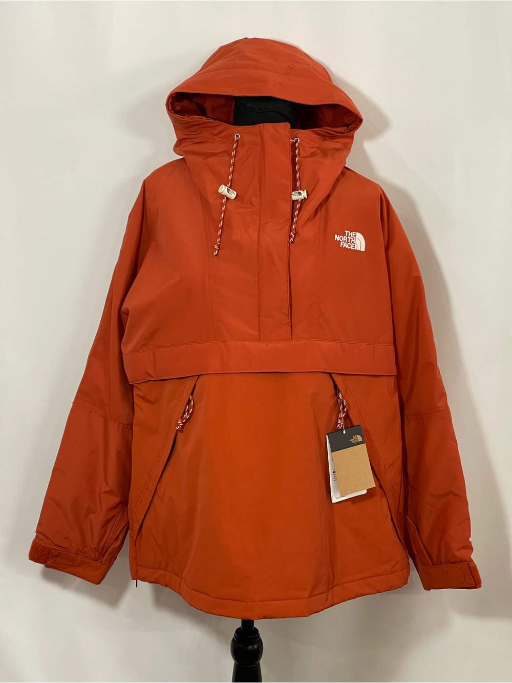 THE NORTH FACE 78 Lo-Fi Hi-Tek Windjammer jacket hooded orange women’s medium